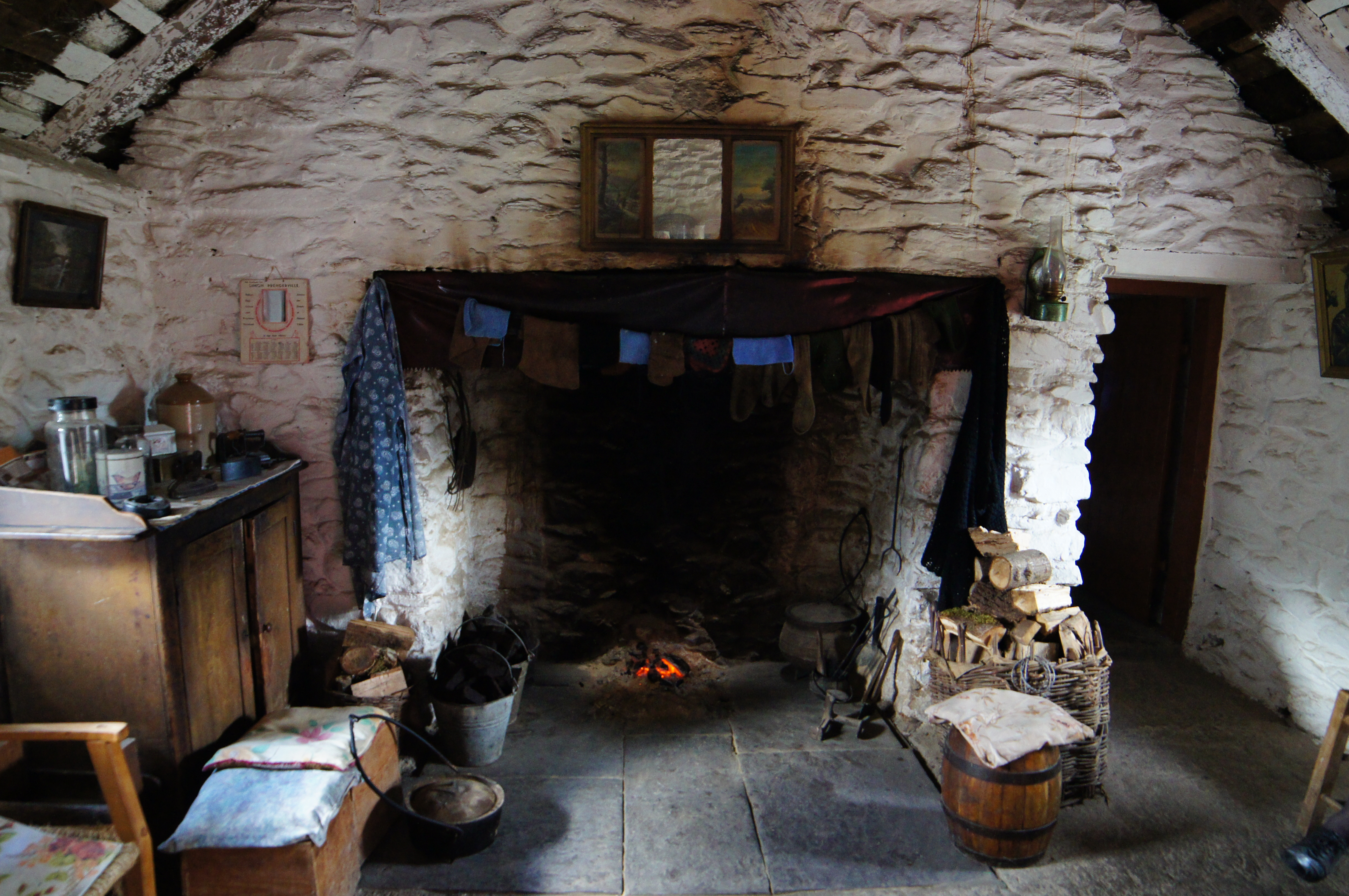 Inside Muckross House "medium farm" Onwards and Upwards, by Nicholas